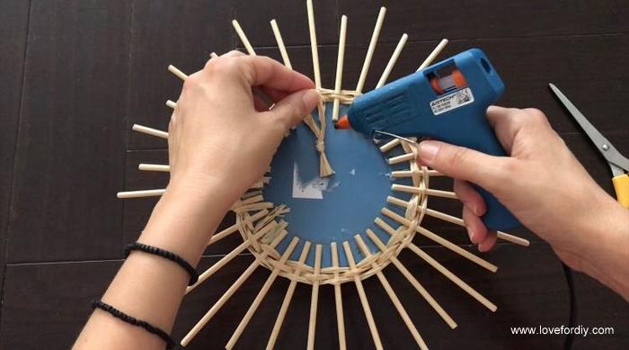 DIY Rattan Mirror | PINTEREST INSPIRED – LoveForDIY